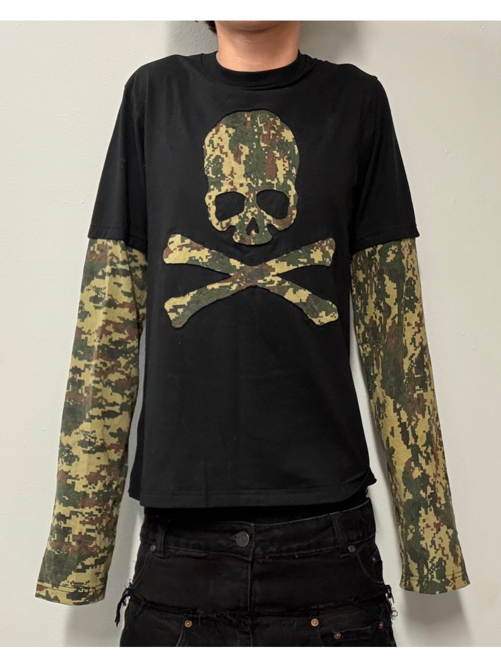 Men'S Fashion - 2026 nouveau camouflage rétro américain squelette