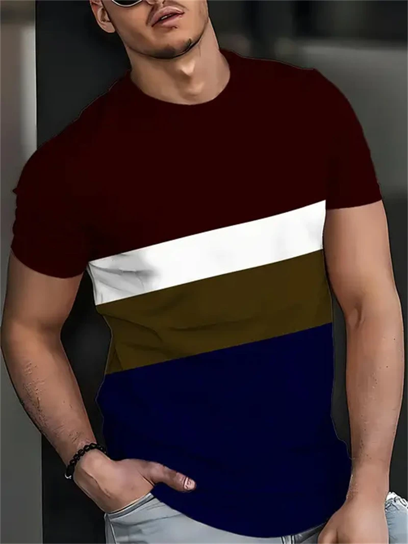 Men'S Fashion Night Out - T-shirt décontracté pour homme à col