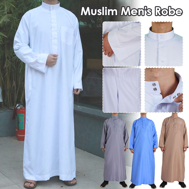 Dubai Men'S Fashion - Robes islamiques pour hommes, vêtements musulmans,