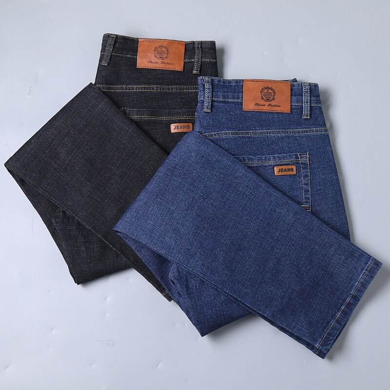 Men'S Fashion Jeans 2025 - Jean droit pour hommes, pantalon Slim,