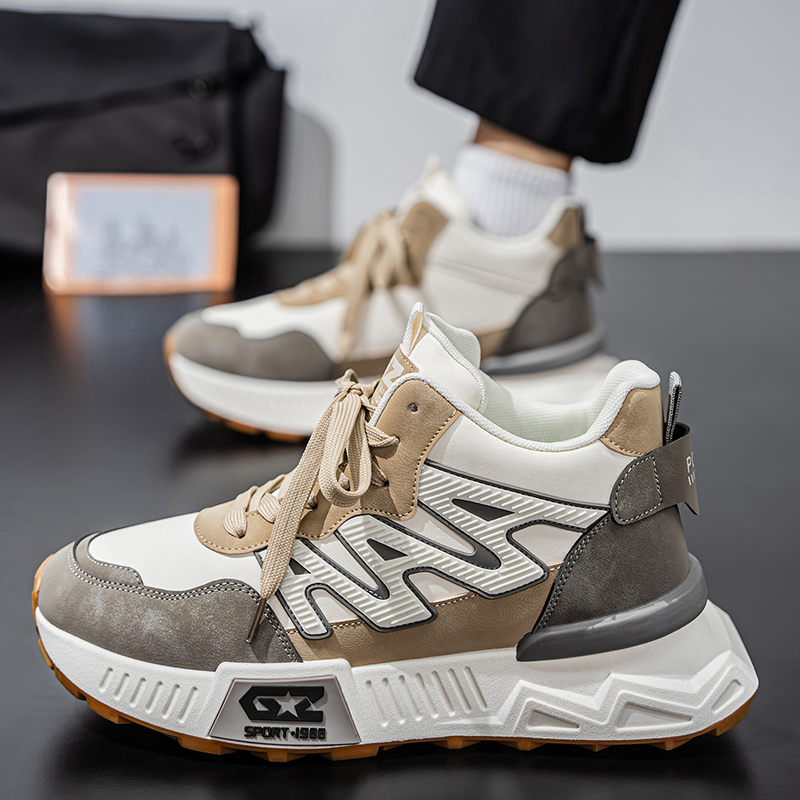 Mens Fashion Autumn 2025 - Semelle épaisse tendance 2025 nouveau automne
