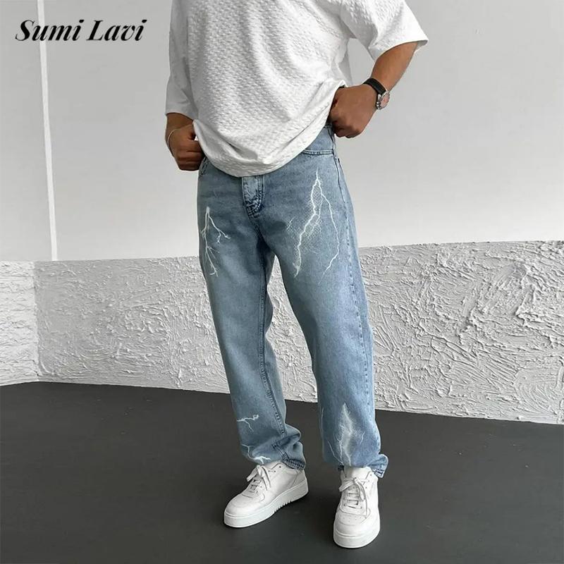 Men'S Fashion Jeans 2025 - 2025 printemps été élégant hommes Jean