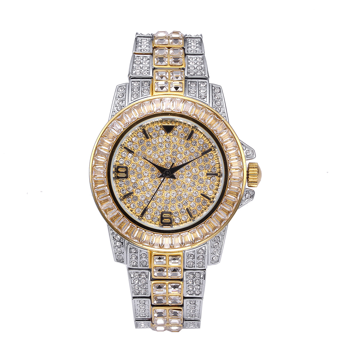 Men'S Fashion Jewelry Bracelets - Montres de luxe en quartz entièrement