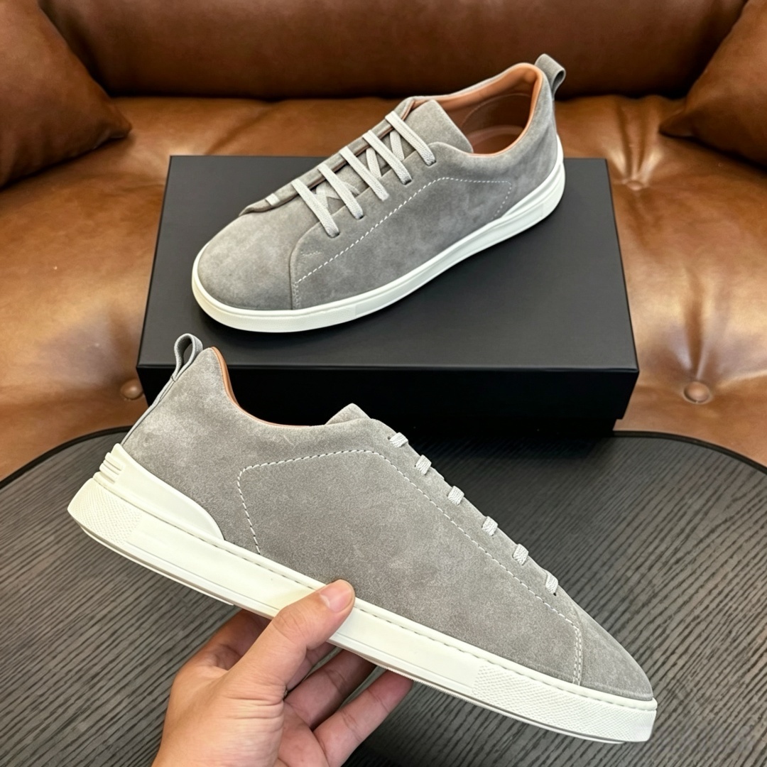 Suede Loafers Men - Mocassins faits main, chaussures de luxe