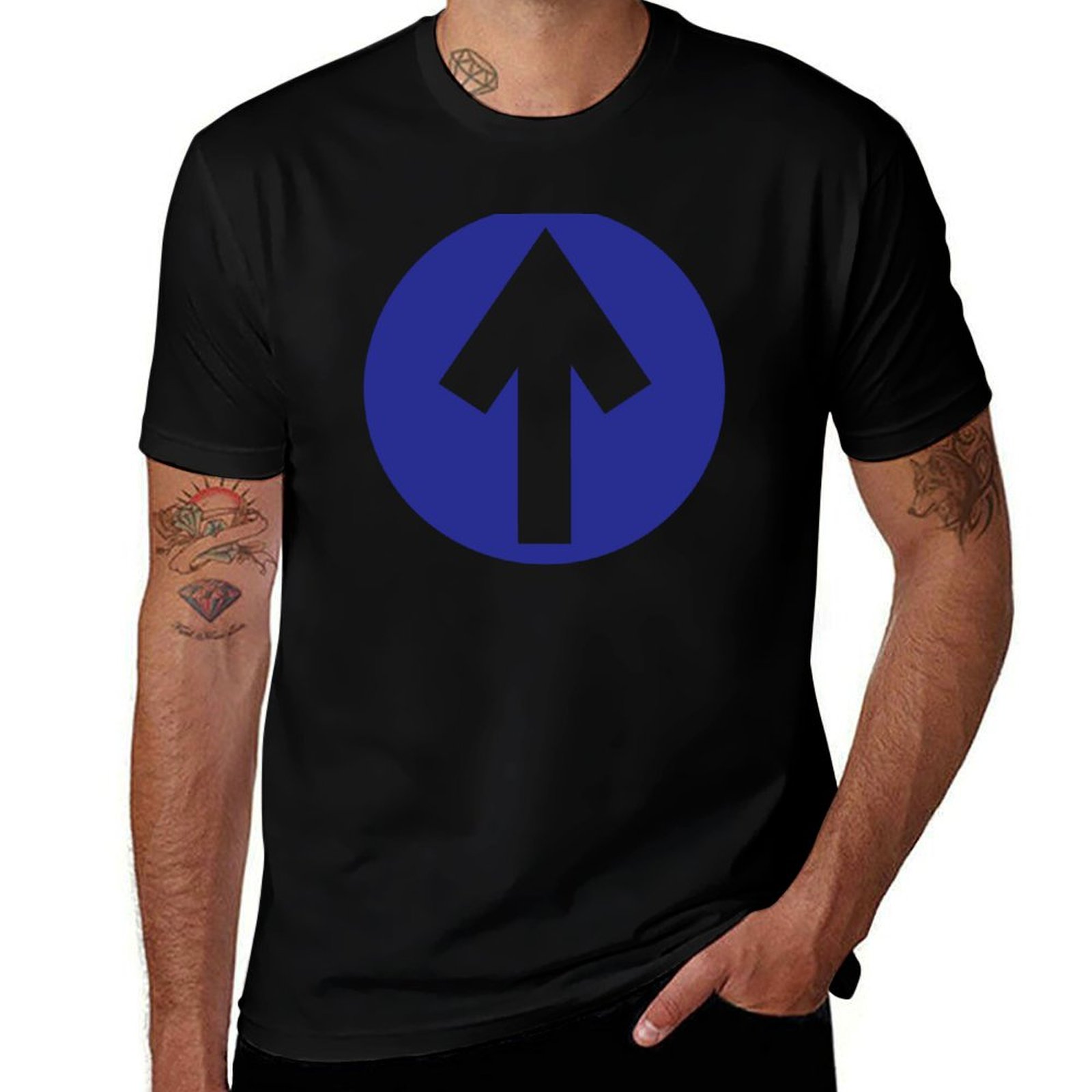 Men'S Fashion 1960S - Mod Arrow - T-shirt à manches