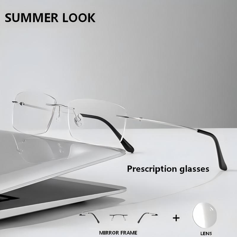 Men'S Fashion Rimless Glasses - Nouvelles lunettes de vue sans monture