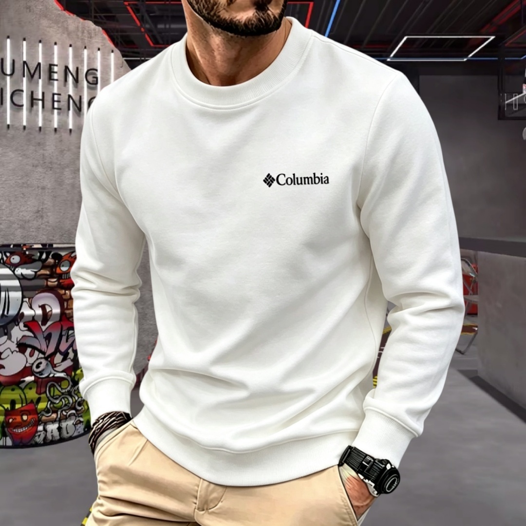 Men'S Fashion - Polo à manches longues pour homme