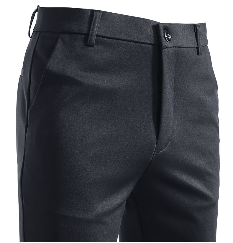 Formal Trouser Stretch - Pantalon de Costume Formel Noir Uni