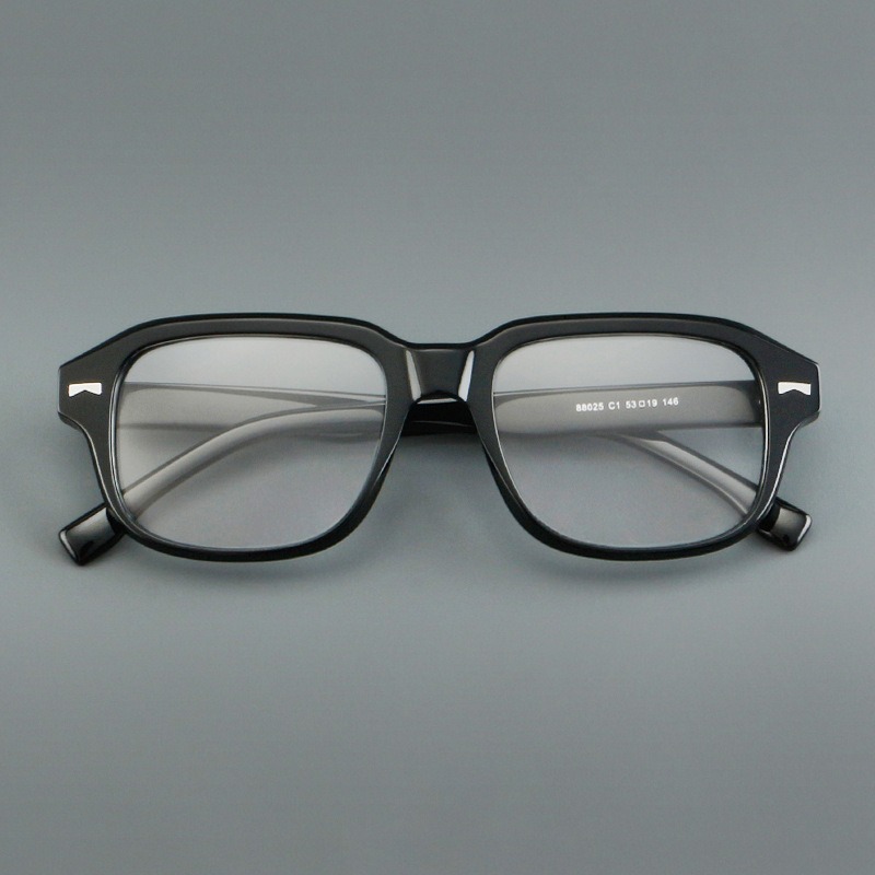 Men'S Fashion Non Prescription Glasses - Lunettes optiques en acétate pour hommes