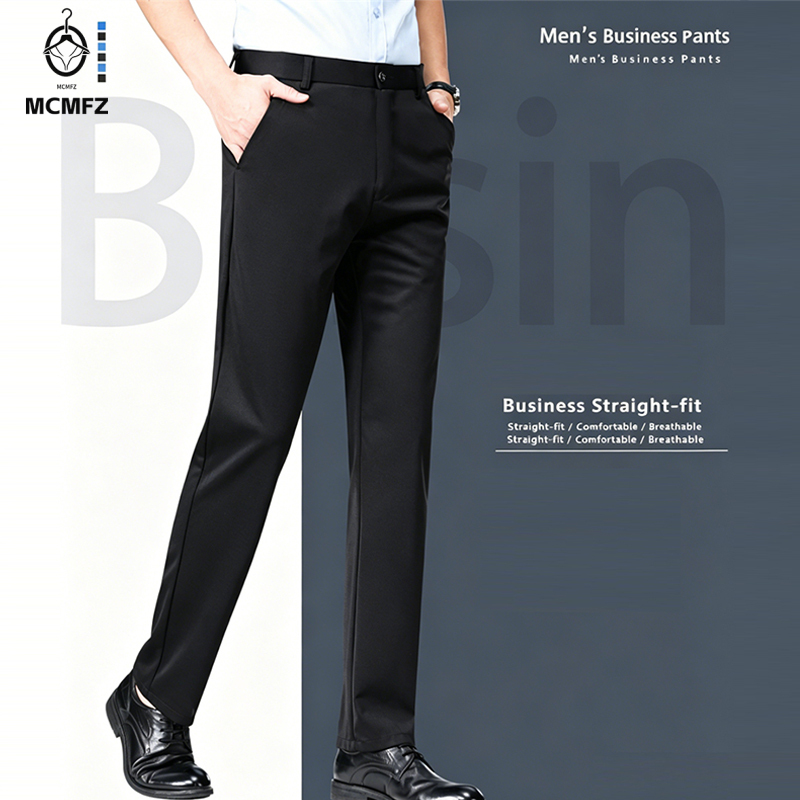 Formal Trouser Stretch - Pantalon de travail pour homme, coupe