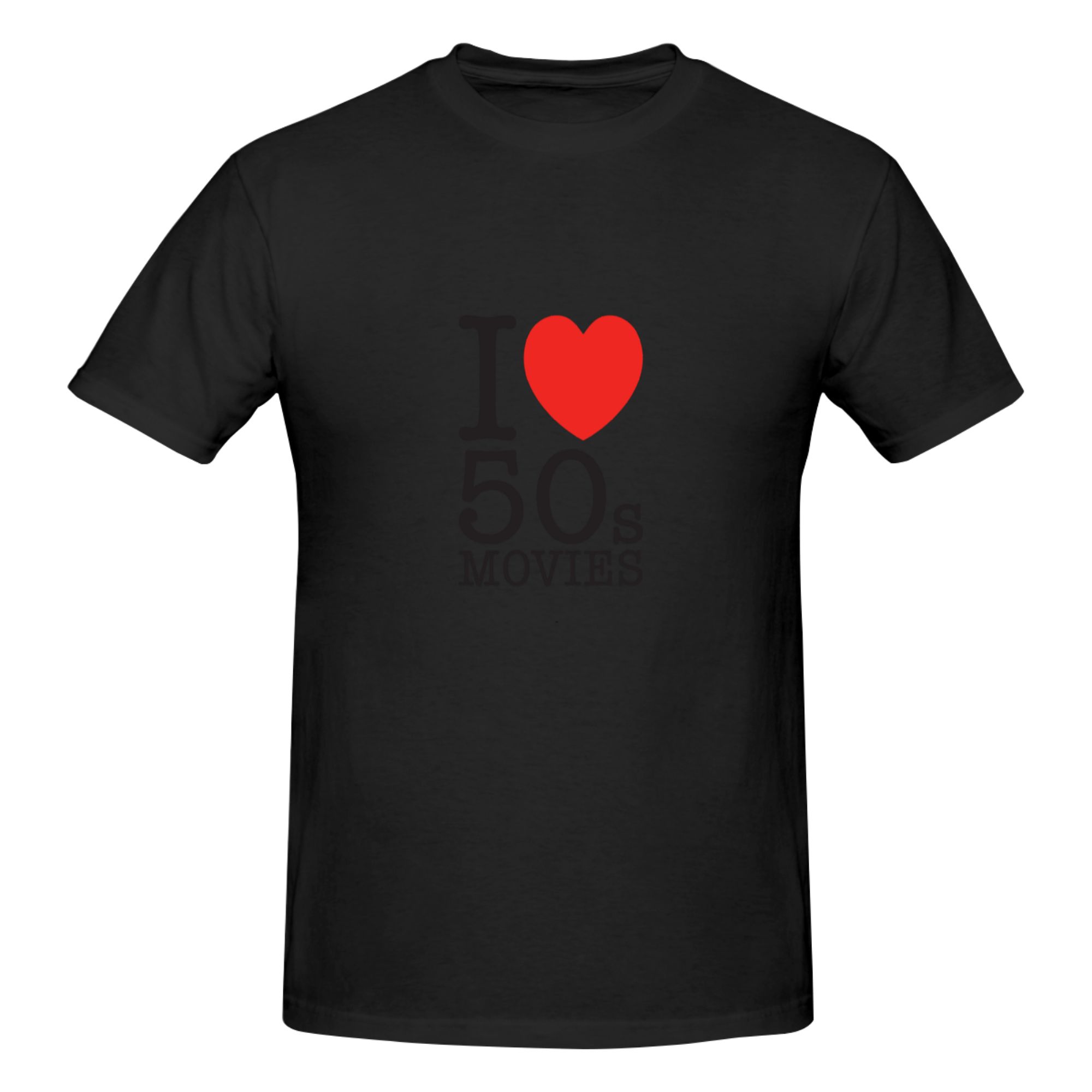 Mens Fashion In The 50S - T-shirt imprimé drôle « I Love