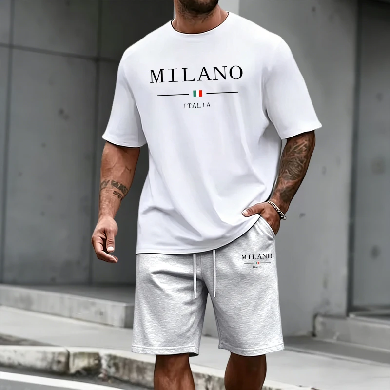 Men'S Fashion Outfits 2026 - Ensemble de survêtement homme : T-shirt