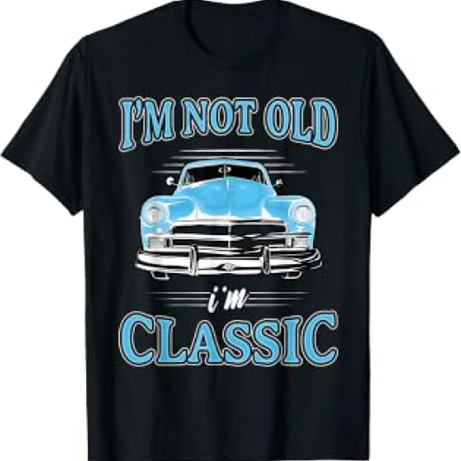 Men'S Fashion 1960S - T-shirt Rétro 'Je ne suis pas
