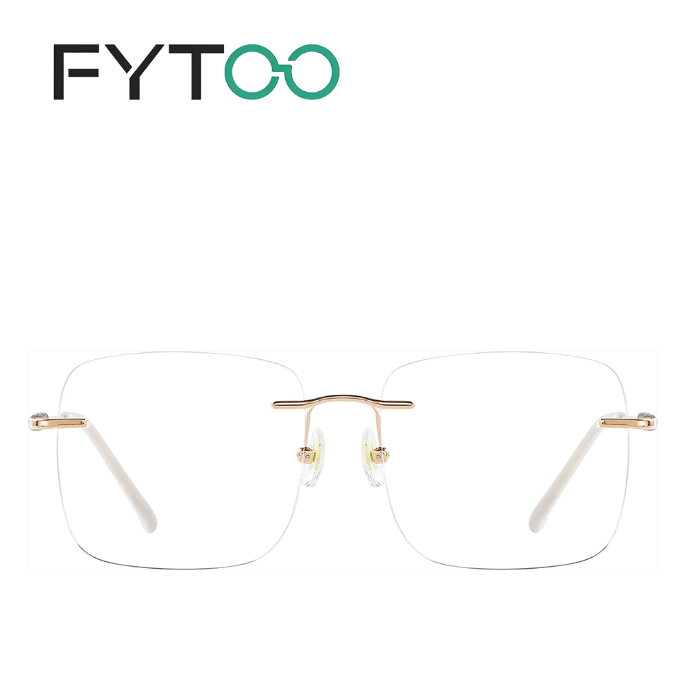 Men'S Fashion Non Prescription Glasses - FYTOO Lunettes anti-lumière bleue unisexe en