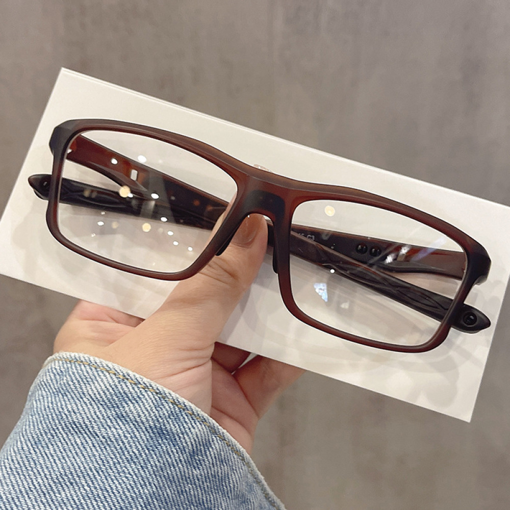 Men'S Fashion Non Prescription Glasses - Lunettes anti-lumière bleue tendance TR90, monture