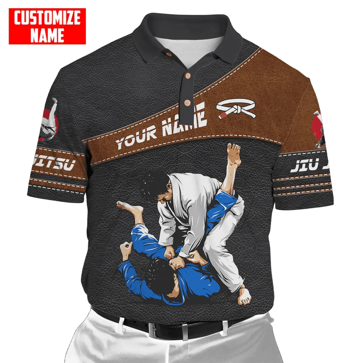 Nom personnalisé Jiu Jitsu 3D  - Men'S Fashion Names avis et prix