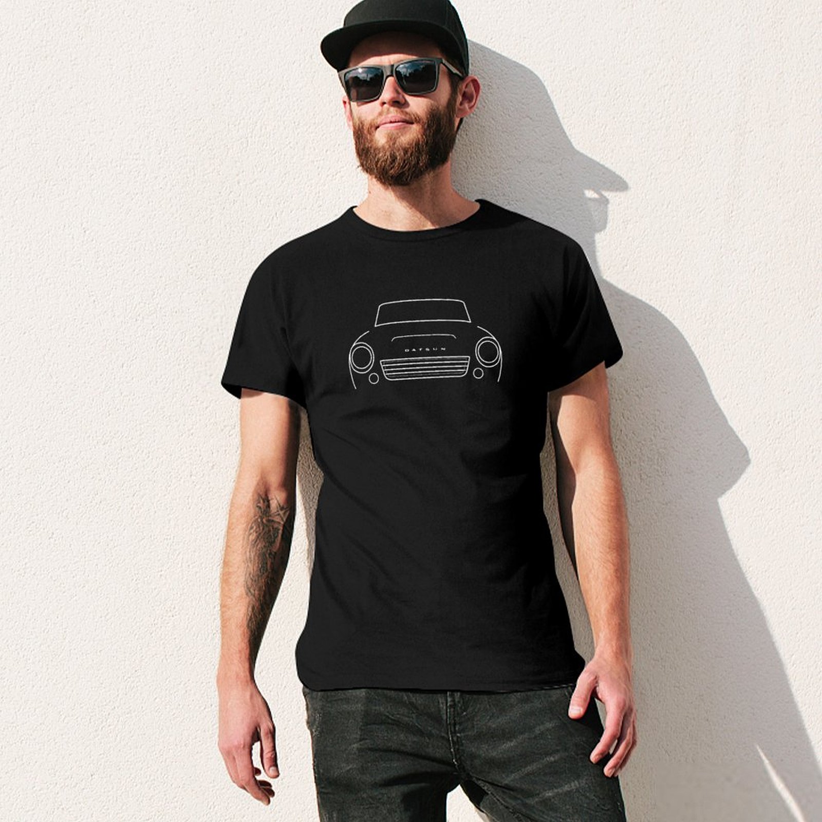 T-shirt graphique avec contour - Men'S Fashion 1960S avis et prix