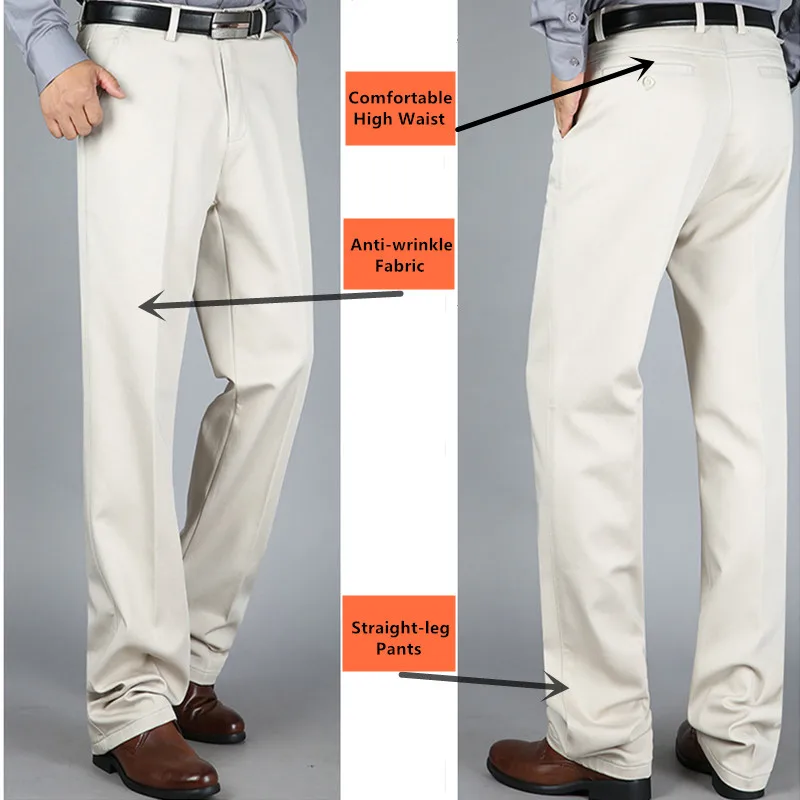 Pantalon de bureau droit et dé - Formal Trouser Stretch avis et prix