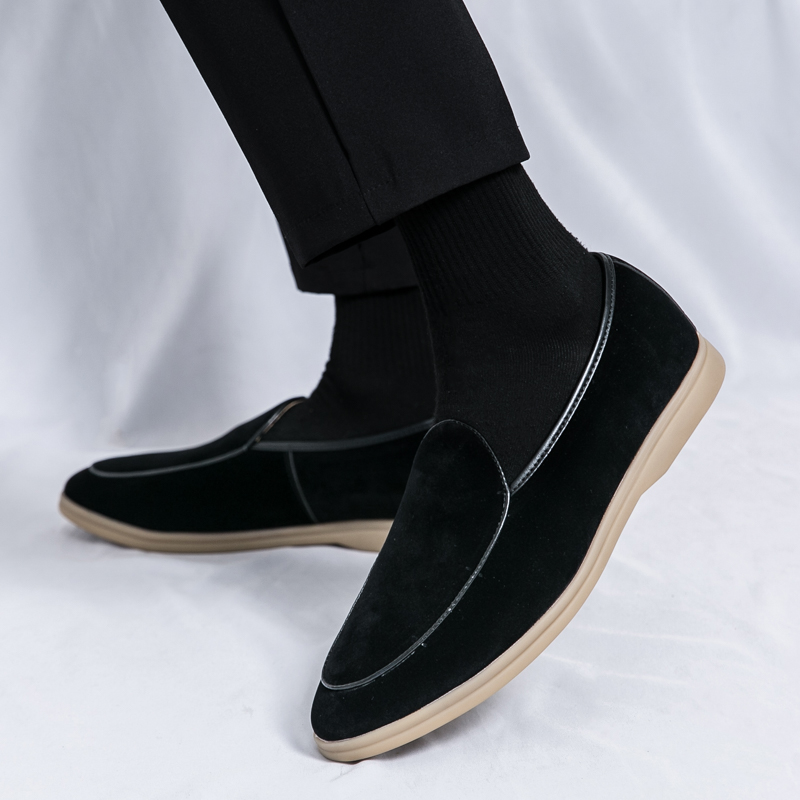 Mode hommes marque de luxe moc - Suede Loafers Men avis et prix