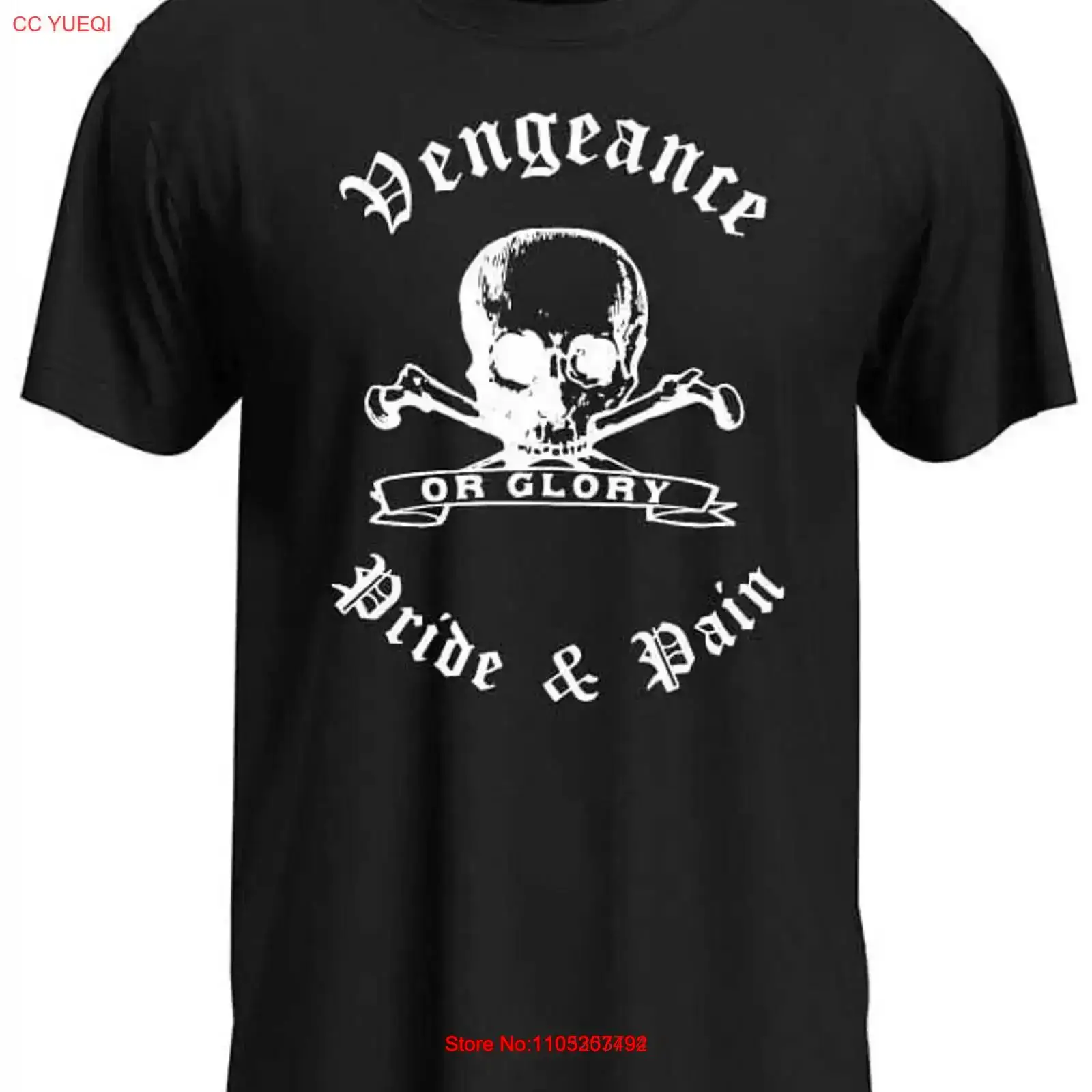 T-shirt noir Vengeance Pride a - Xl Men'S Fashion avis et prix