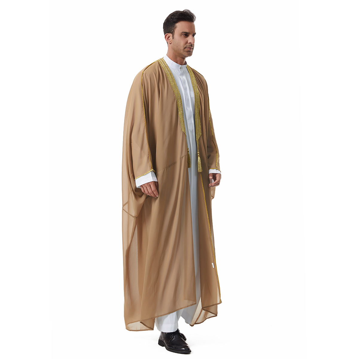 Dubaï saoudien Abaya ouvert Ki - Dubai Men'S Fashion avis et prix