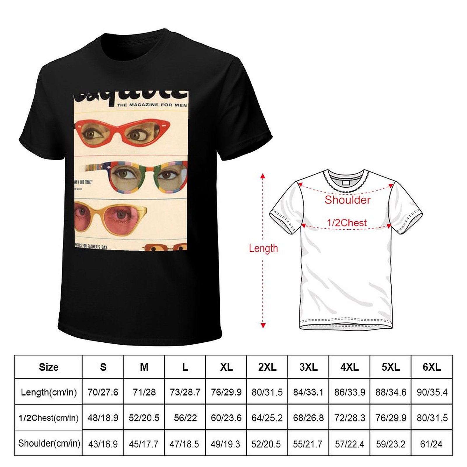 T-shirt Esquire style magazine - Men'S Fashion 1960S avis et prix