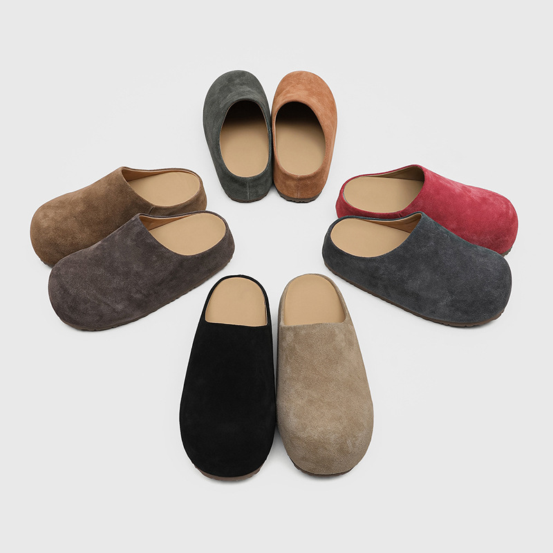 Mules pour hommes de haute qua - Suede Loafers Men avis et prix