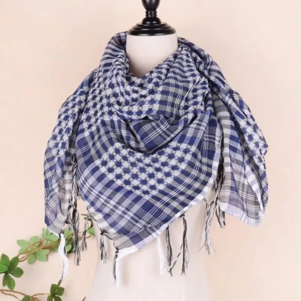 Grand foulard arabe Shemagh av - Men'S Fashion Head Scarf avis et prix