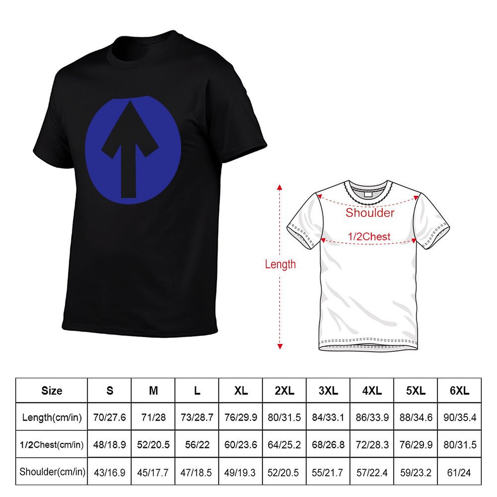 Mod Arrow - T-shirt à manches  - Men'S Fashion 1960S avis et prix