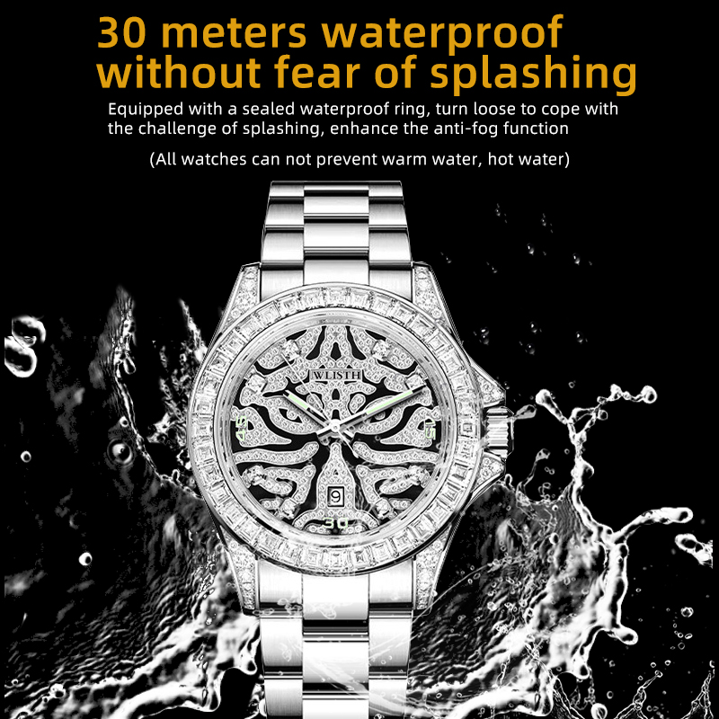 WLISTH luxe hommes montre à Qu - Men'S Fashion Night Out avis et prix