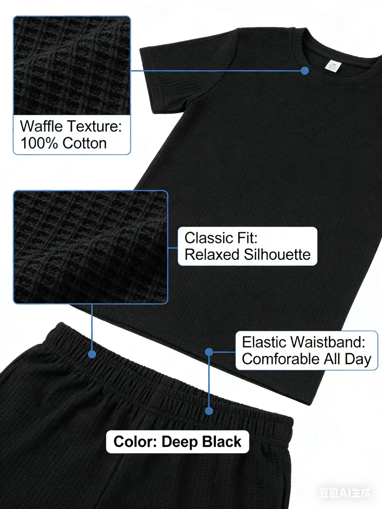 Ensemble t-shirt et short à ma - Men'S Fashion Essentials avis et prix