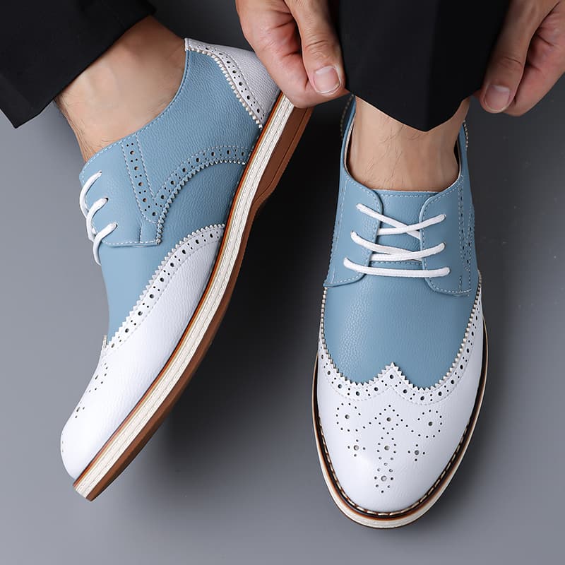 Chaussures Oxford brogues bico - Suede Loafers Men avis et prix