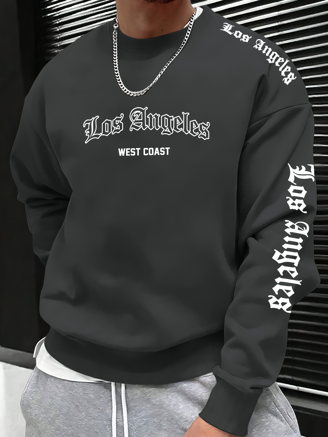 Sweat-shirt à col rond pour ho - Men'S Fashion avis et prix