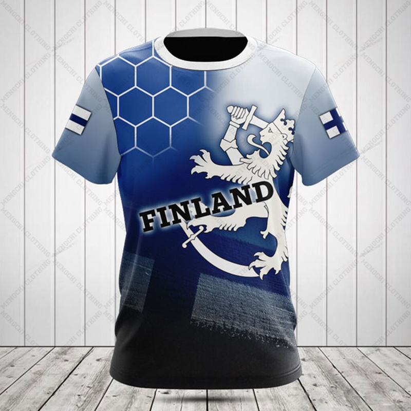 T-shirts graphiques drapeau fi - Men'S Fashion Names avis et prix