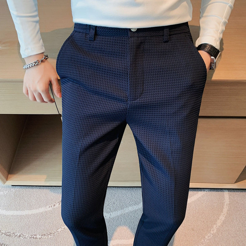 Pantalon gaufré extensible pou - Formal Trouser Stretch avis et prix