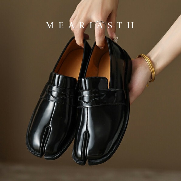 Mocassins Tabi noirs en cuir v - Suede Loafers Men avis et prix
