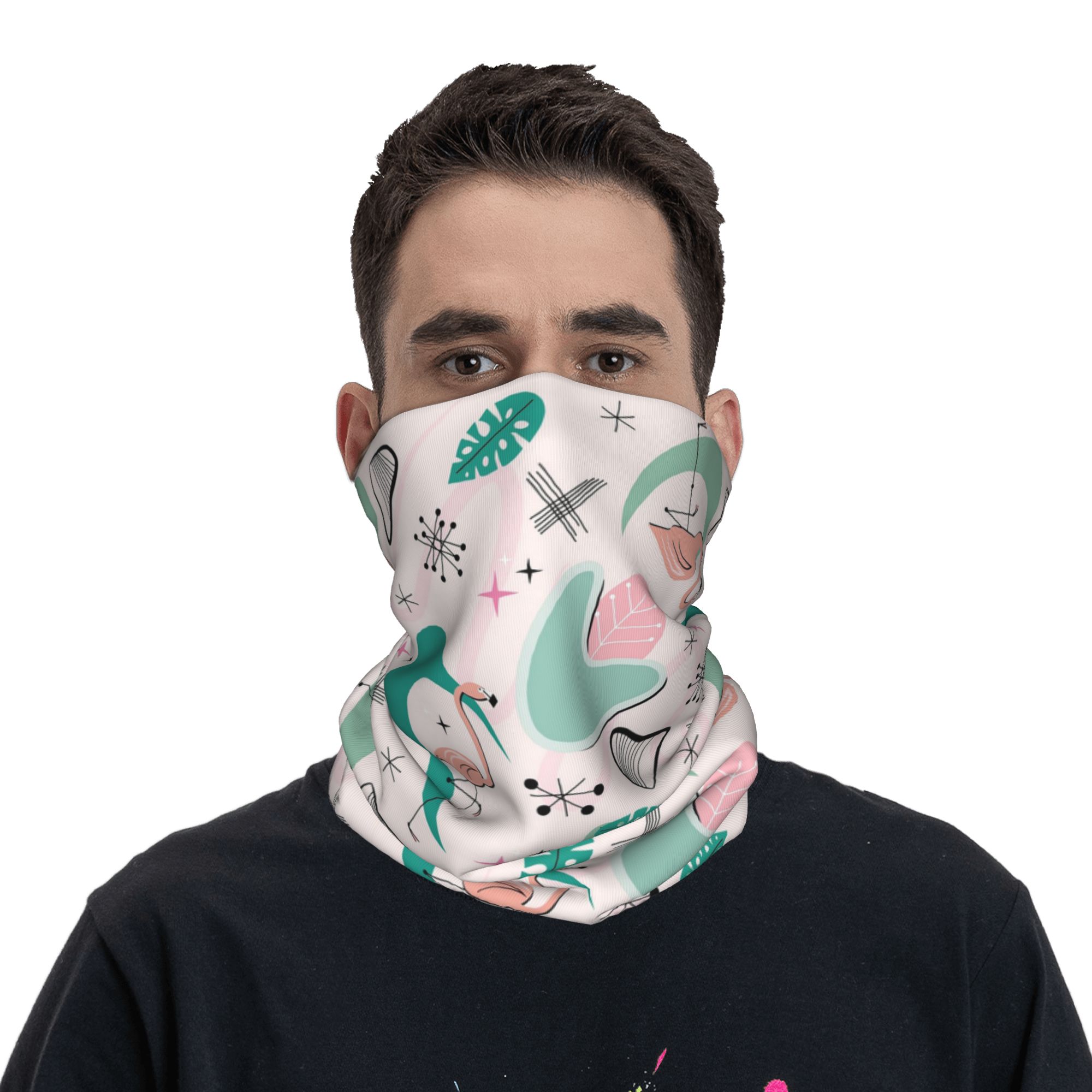 Atomic 50s Flamingo Bandana Ne - Mens Fashion In The 50S avis et prix
