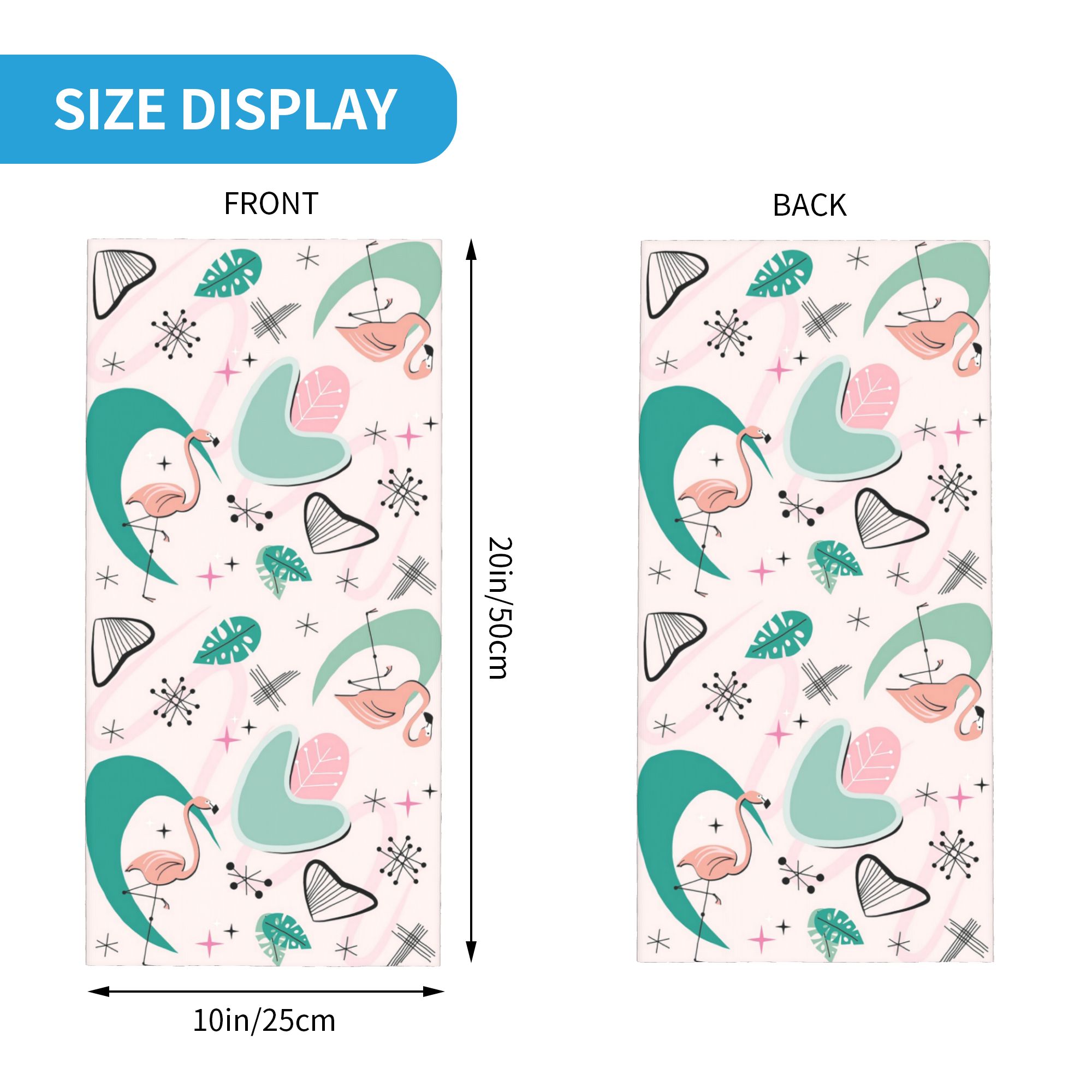 Atomic 50s Flamingo Bandana Ne - Mens Fashion In The 50S avis et prix