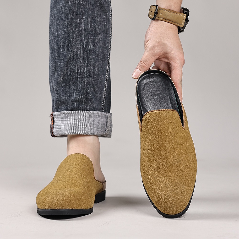 Mules en daim pour homme mocas - Suede Loafers Men avis et prix