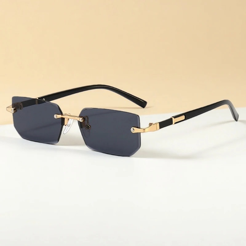 Lunettes de soleil sans montur - Men'S Fashion Rimless Glasses avis et prix