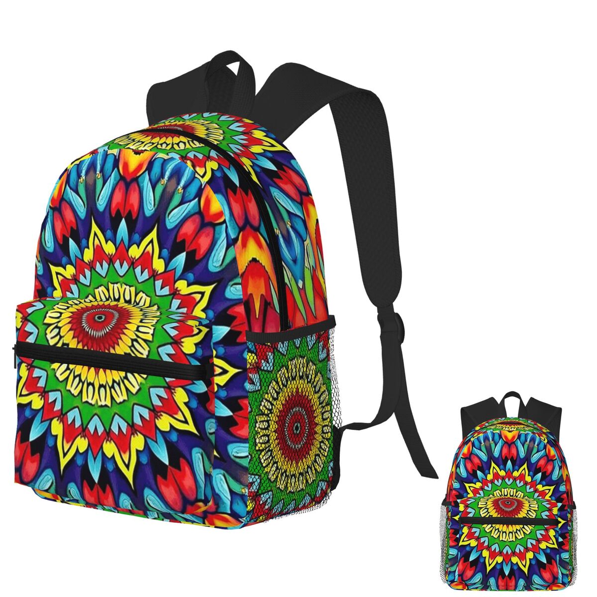 Vibrant Trippy Mandala années  - Men'S Fashion 1960S avis et prix