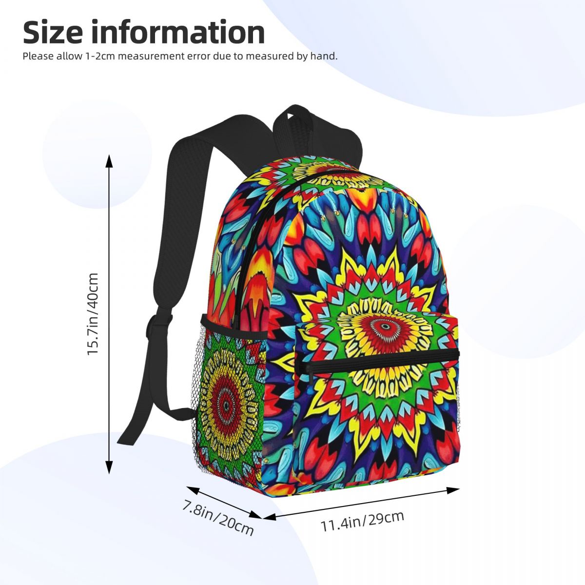 Vibrant Trippy Mandala années  - Men'S Fashion 1960S avis et prix