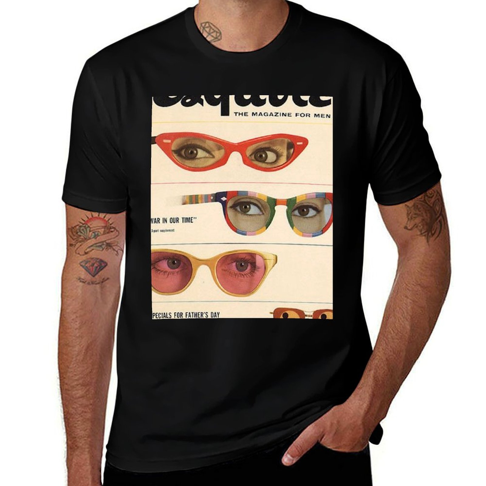 T-shirt décontracté à manches  - Men'S Fashion 1960S avis et prix
