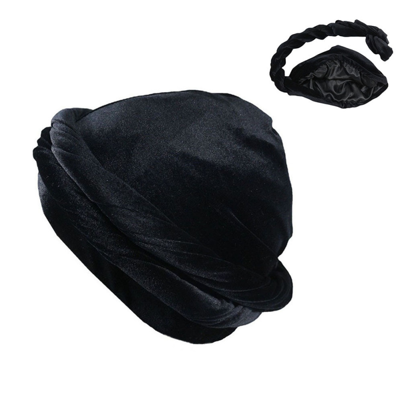 Foulard de tête en velours pou - Men'S Fashion Head Scarf avis et prix