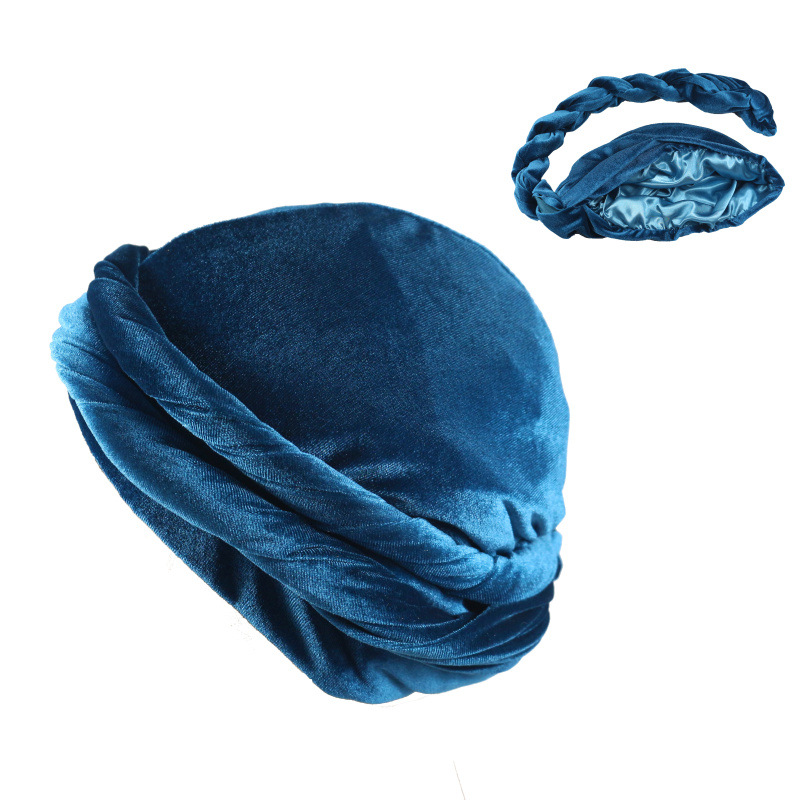 Foulard de tête en velours pou - Men'S Fashion Head Scarf avis et prix