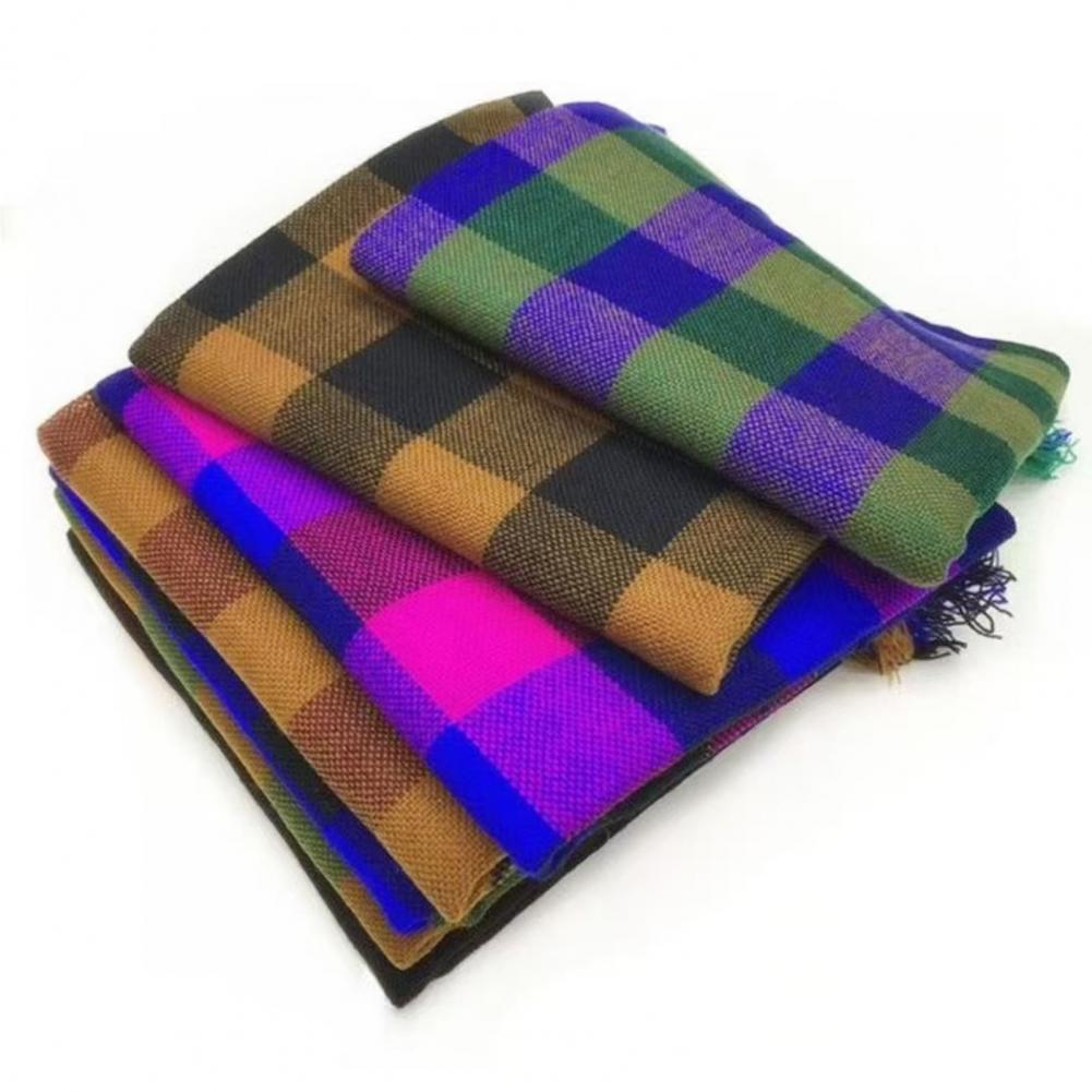 Châle en laine douce, écharpe  - Men'S Fashion Head Scarf avis et prix