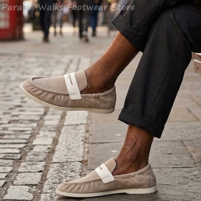 Mocassins en daim souple pour  - Suede Loafers Men avis et prix