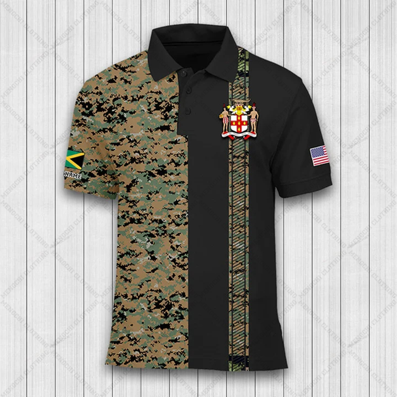 Polo personnalisé avec drapeau - Men'S Fashion Names avis et prix