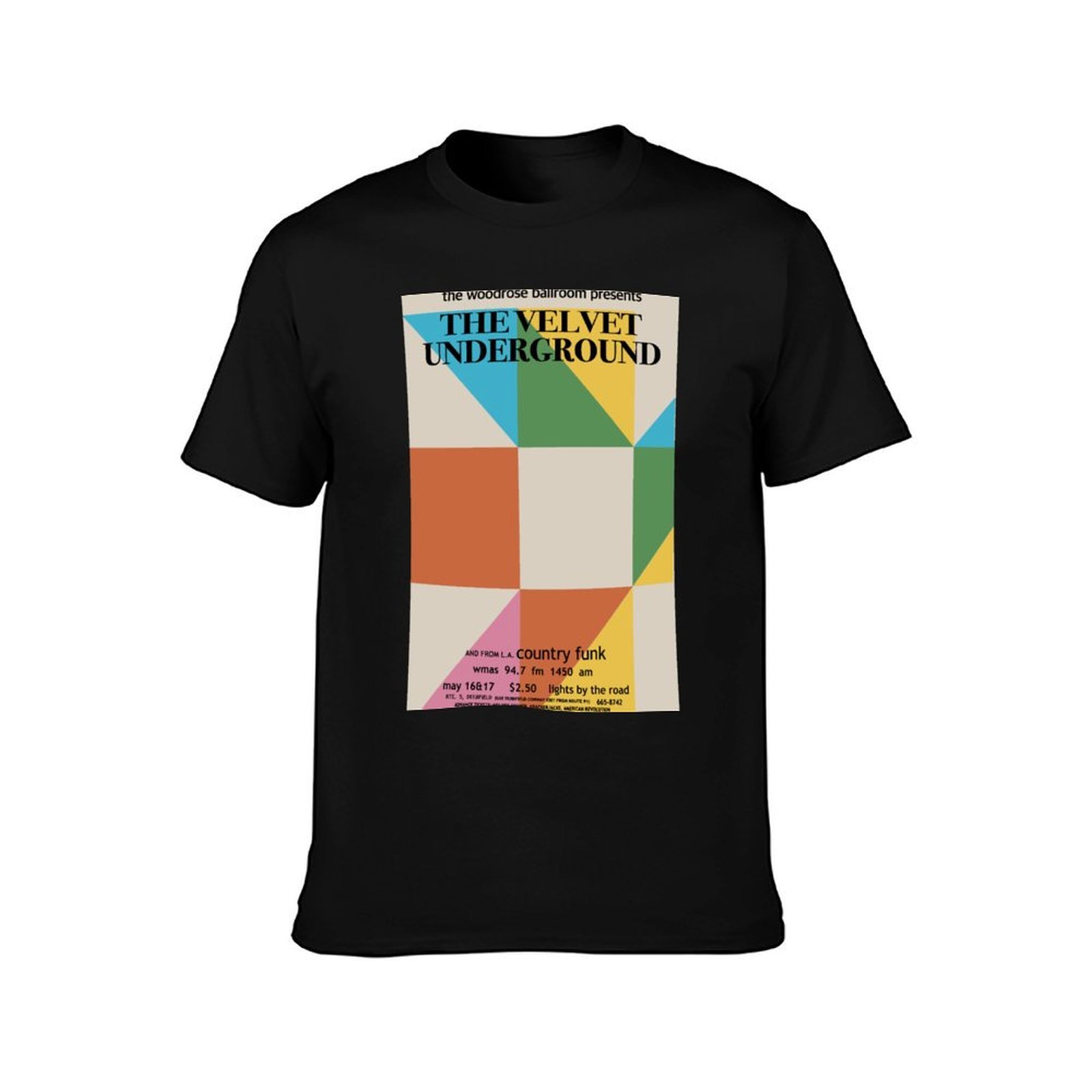 T-shirt Velvet Underground Vin - Men'S Fashion 1960S avis et prix