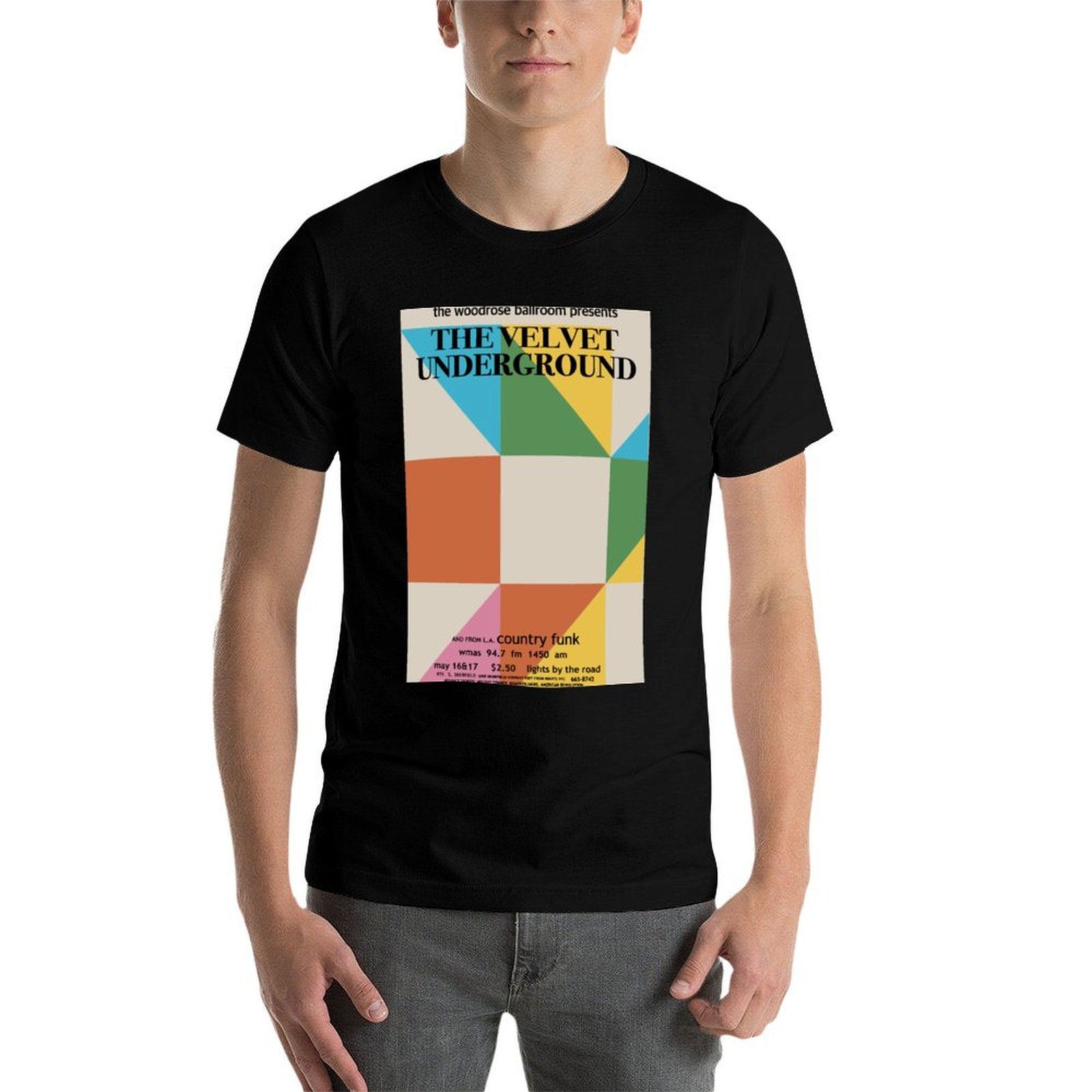 T-shirt Velvet Underground Vin - Men'S Fashion 1960S avis et prix